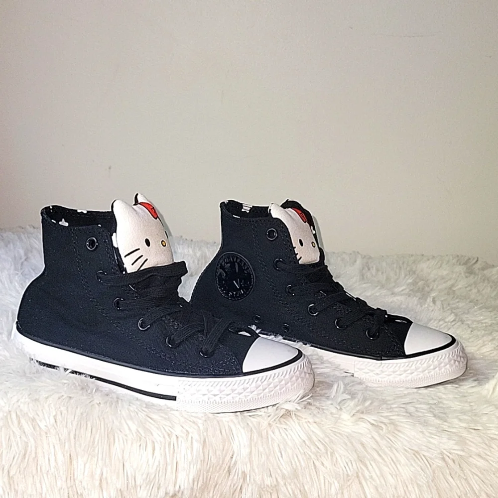 Girl's Converse Hello Kitty CTAS Hi Sneakers  Youth US 12